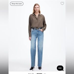 Madewell // EUC Perfect Vintage Wide-leg Enmore Wash